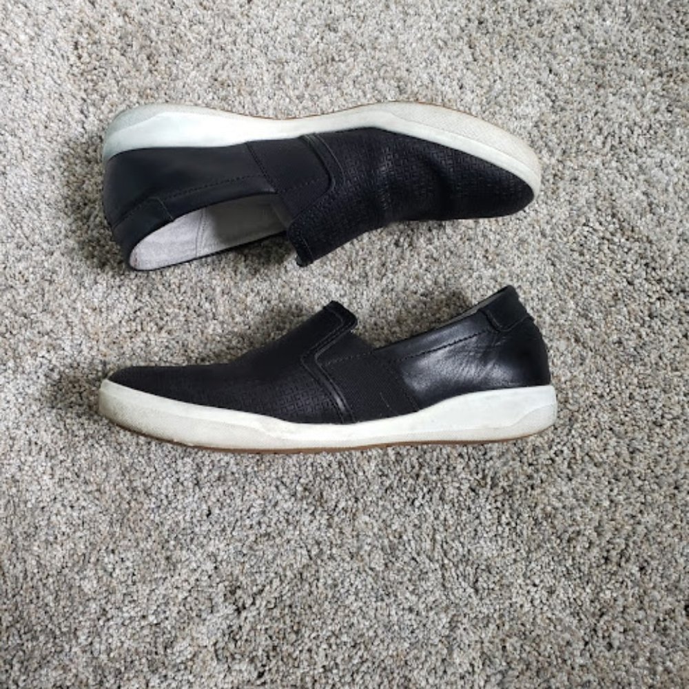 EUC Black Josef Seibel Slip on Sneaker SZ 37 6 6.5